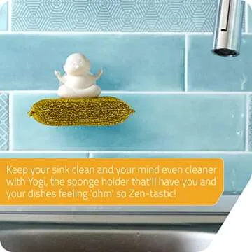 Yogi Sponge Holder - Cute & Functional Design by Peleg