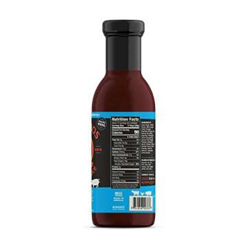Kosmos Q Sweet Smoke BBQ Sauce - 15.5 Oz Bottle for BBQ & Marinades w/Sweet & Smoky Flavor - Thick Barbecue Sauce for Tender & Juicy Meat (Sweet Smoke)