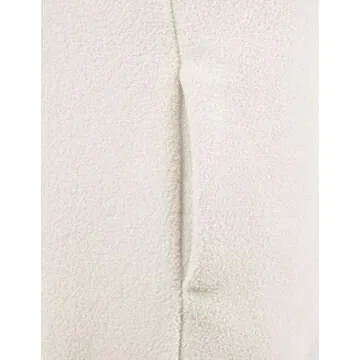 DOUBLJU Soft Polar Fleece Jacket Full Zip Long Sleeve with Side Pocket Casual Basic Lightweight Coat for Women with Plus Size