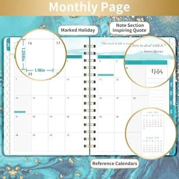 2024-2025 Planner - Academic Planner 2024-2025, Jul.2024 - Jun.2025, 8.5'' X 6.4'', Planner 2024-2025 Daily Weekly and Monthly, 12 Monthly Tabs