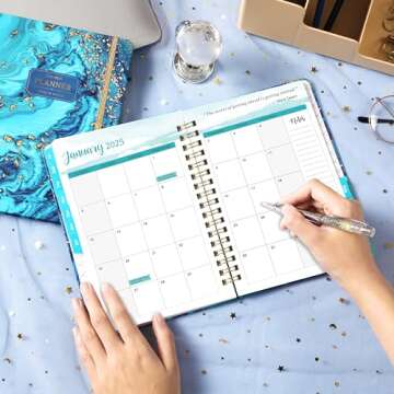 2024-2025 Planner - Academic Planner 2024-2025, Jul.2024 - Jun.2025, 8.5'' X 6.4'', Planner 2024-2025 Daily Weekly and Monthly, 12 Monthly Tabs