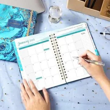 2024-2025 Planner - Academic Planner 2024-2025, Jul.2024 - Jun.2025, 8.5'' X 6.4'', Planner 2024-2025 Daily Weekly and Monthly, 12 Monthly Tabs