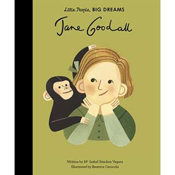 Jane Goodall Kids Biography | Little People, BIG DREAMS Volume 21