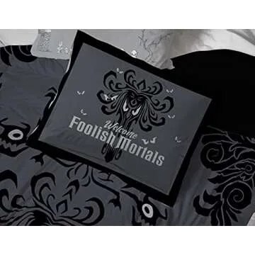 Jay Franco Haunted Mansion Twin Bed Set for Kids - Magical Comfort