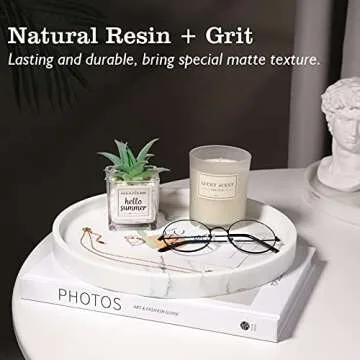 Emibele Vanity Tray - Premium Decorative Storage Organizer