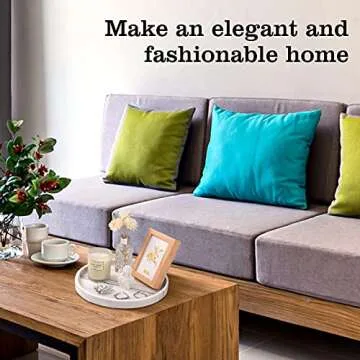 Emibele Vanity Tray - Premium Decorative Storage Organizer