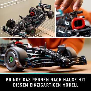 Lego Technic Mercedes-AMG F1 W14 E Performance Car Toy for Adults, Formula 1 Car, Detailed Replica, Decoration for Office or Home, Gift for Men, Women 42171