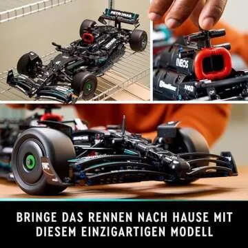 Lego Technic Mercedes-AMG F1 W14 E Performance Car Toy for Adults, Formula 1 Car, Detailed Replica, Decoration for Office or Home, Gift for Men, Women 42171
