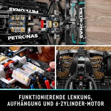 Lego Technic Mercedes-AMG F1 W14 E Performance Car Toy for Adults, Formula 1 Car, Detailed Replica, Decoration for Office or Home, Gift for Men, Women 42171
