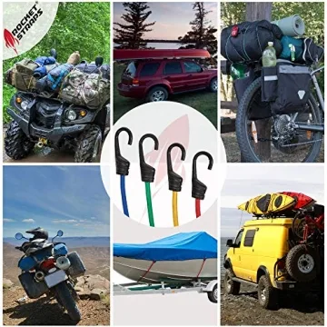 Buy Heavy Duty Rocket Straps Bungee Cords - Durable & Versatile