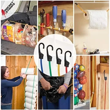 Buy Heavy Duty Rocket Straps Bungee Cords - Durable & Versatile