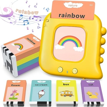 Talking Flash Cards,Kids Toddler Flash Cards with 240 Sight Words,Montessori Toys,Autism Sensory Toy...