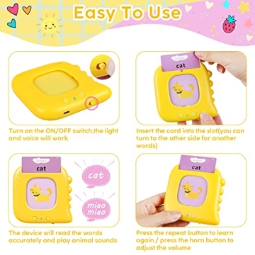 Talking Flash Cards for Kids - Fun Educational Learning Toys