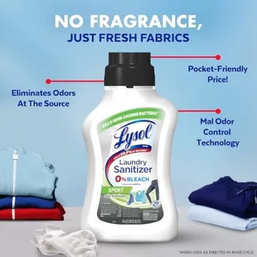 Lysol Sport Laundry Sanitizer for Clean Gym Clothes
