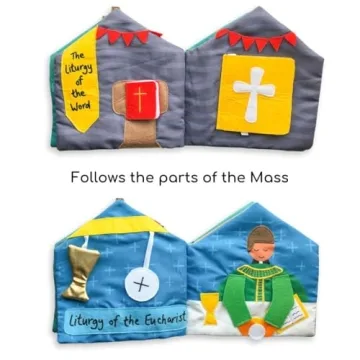 Catholic Mass Interactive Book for Preschoolers