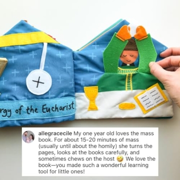 Catholic Mass Interactive Book for Preschoolers