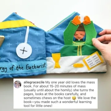 Catholic Mass Interactive Book for Preschoolers