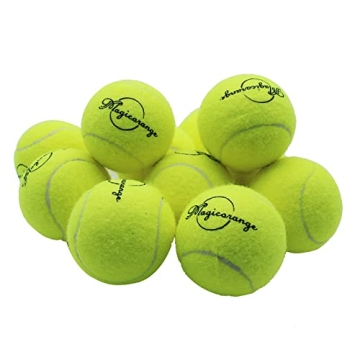 Magicorange Durable Tennis Balls 12 Pack for Pets & Training