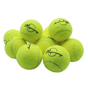 Magicorange Durable Tennis Balls 12 Pack for Pets & Training