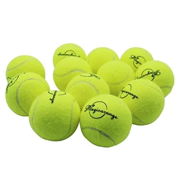 Magicorange Durable Tennis Balls 12 Pack for Pets & Training