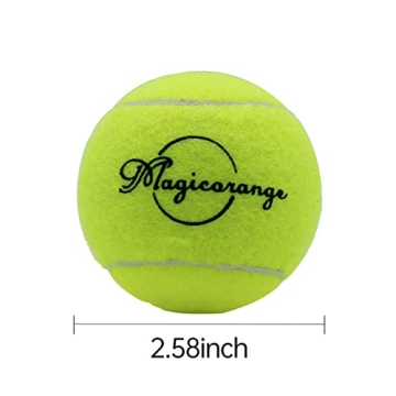 Magicorange Durable Tennis Balls 12 Pack for Pets & Training