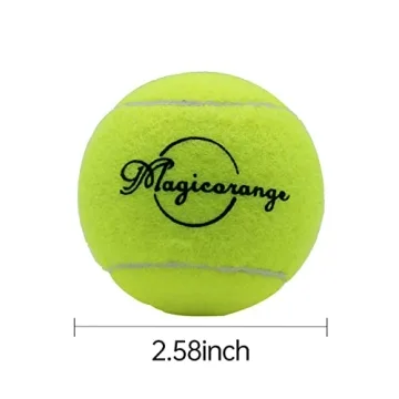 Magicorange Durable Tennis Balls 12 Pack for Pets & Training