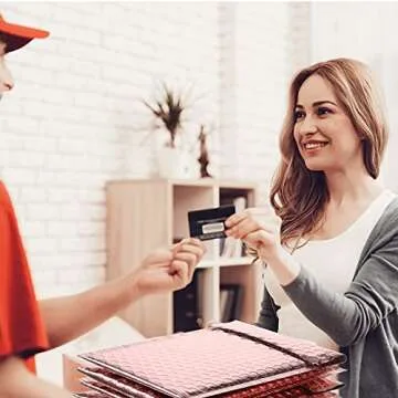 Outus Metallic Padded Bubble Mailers - 50 Pack Rose Gold