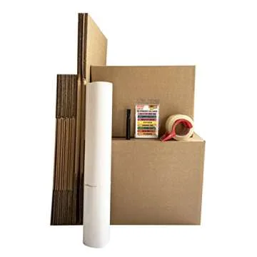 Uboxes One Room Bigger Moving Kit with Supplies