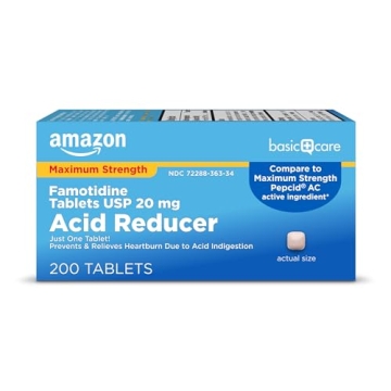Affordable Amazon Famotidine Tablets for Heartburn Relief