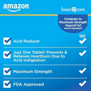 Affordable Amazon Famotidine Tablets for Heartburn Relief