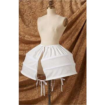 Simplicity 8411 18th Century Gown and Panniers Women's Historical Costume Sewing Pattern, Sizes 14-2...