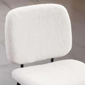 Ya-Home Modern Bar Stools Set of 2 Stylish Seating