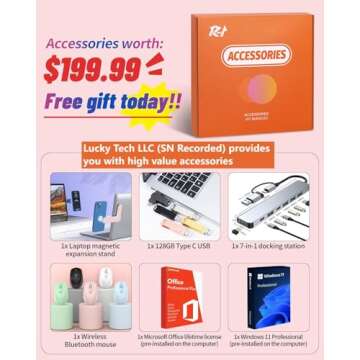 HP Business Touchscreen Laptop 17 inch, Intel 10-Core i7-1355U(up to 5.0 GHz), 64 GB RAM, 2 TB SSD, ...