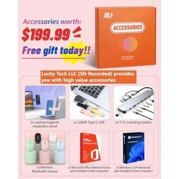 HP Business Touchscreen Laptop 17 inch, Intel 10-Core i7-1355U(up to 5.0 GHz), 64 GB RAM, 2 TB SSD, ...