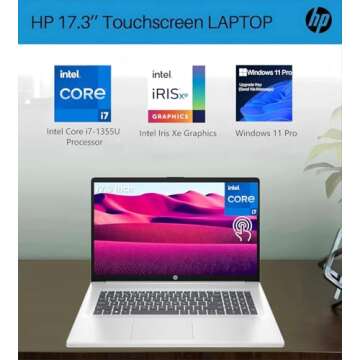HP Touchscreen Laptop 17 inch - Power & Performance Unleashed
