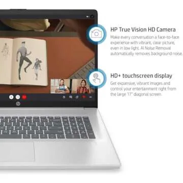 HP Touchscreen Laptop 17 inch - Power & Performance Unleashed