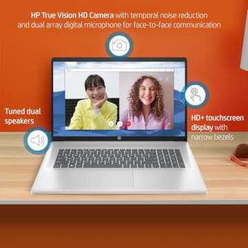 HP Touchscreen Laptop 17 inch - Power & Performance Unleashed