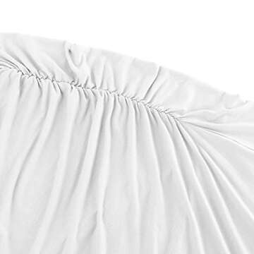 Peauty Maternity Classic Round Neck T-Shirt in White