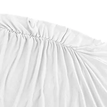 Peauty Maternity Classic Round Neck T-Shirt in White