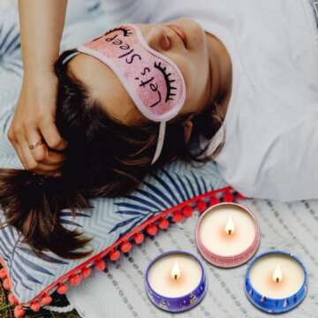 Deluxe Scented Candle Gift Set - 12 Fragrances, Natural Soy Wax, Ideal for Women, Holidays, and Special Occasions