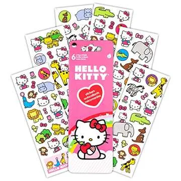 Fast Forward Hello Kitty Backpack Set - Bundle with 16” School Backpack, Stickers, Water Bottle, More | Hello Kitty School Supplies