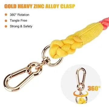 NUGUTIC Rope Dog Leash for Stylish Dog Walks