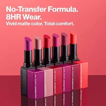 REVLON ColorStay Suede Ink Matte Lipstick with Primer
