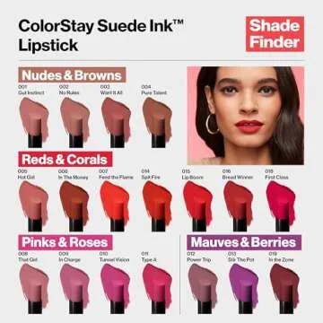 REVLON ColorStay Suede Ink Matte Lipstick with Primer