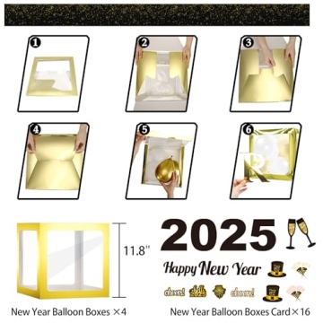 Happy New Year Party Decoration 2025 Kit for Memorable Celebrations