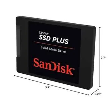 SanDisk SSD PLUS 480GB - High-Speed Internal SSD 535 MB/s