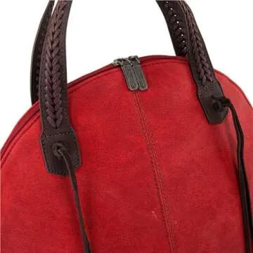 Wrangler Large Tote Bag for Women Weekender Bag Extra Handbag for Women Top handle Travel bag and Carry on bag With Double Zipper WG93G-2006RD