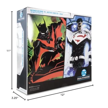 Batman Beyond vs. Justice Lord Superman 7in Action Figure 2pk