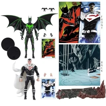 Batman Beyond vs. Justice Lord Superman 7in Action Figure 2pk