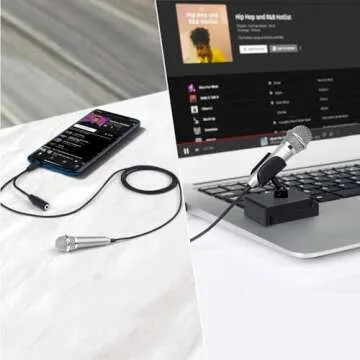 Uniwit Mini Portable Vocal Microphone for All Devices